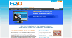 Desktop Screenshot of hdiqdental.com
